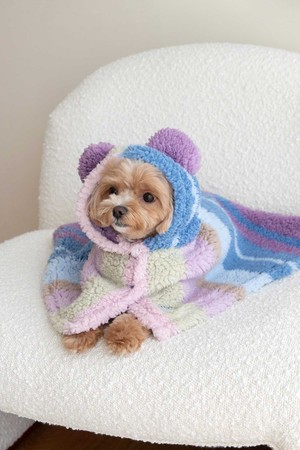 강아지 플리스 망토 블랭킷 3color 2size