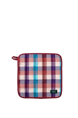 냄비받침 체크 오가닉코튼 3color