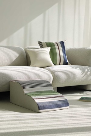 강아지 계단 라운드 오가닉코튼 2단 3color