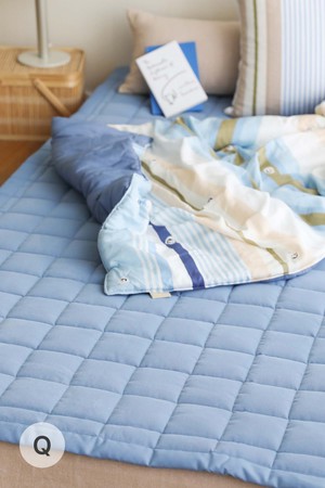 셔벗 면 누빔 사계절 침대패드 8color Q(1150x205cm)