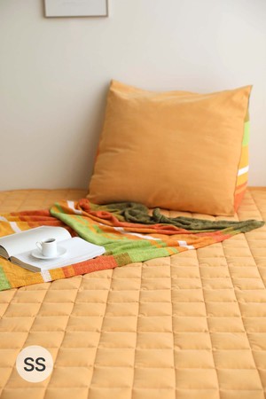 셔벗 면 누빔 사계절 침대패드 8color SS(110x205cm)