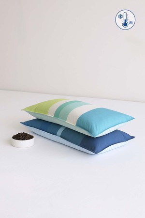 오래가는 냉감,고밀도 순면 메밀 경추베개 2color