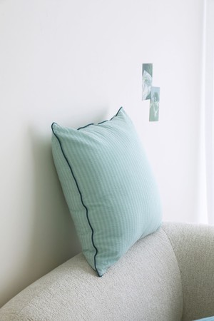 면 100% 시어서커 방석 쿠션커버 50x50 5color