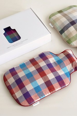 [선물포장] 보온 물주머니 커버형 핫워터보틀 온수 찜질팩 3color