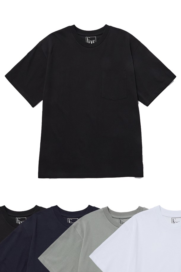 ENDOOR - 반팔티셔츠 - habit 1/2 tee (black)