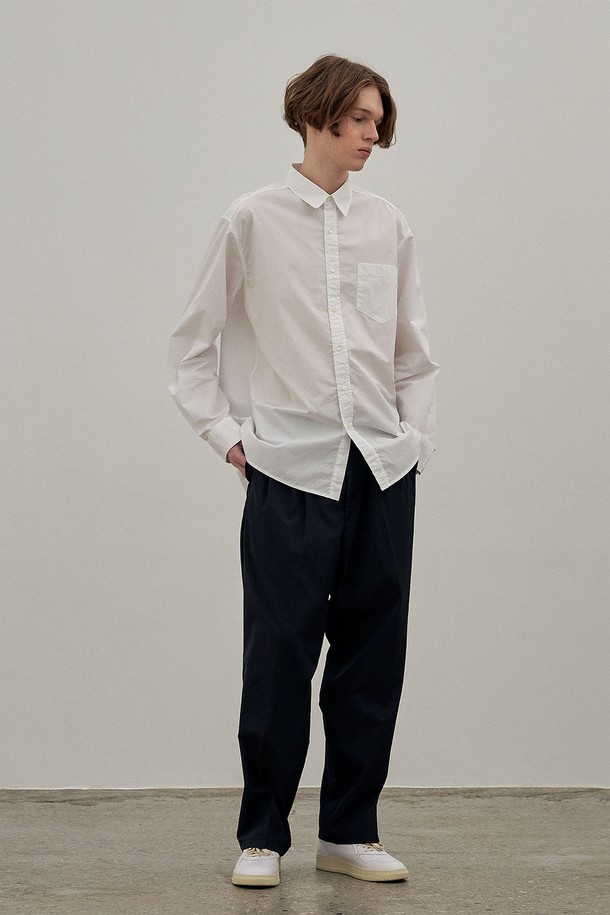 ENDOOR - 긴팔셔츠 - paper shirt (white)