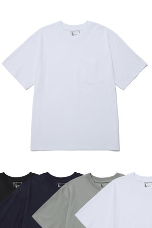 habit 1/2 tee (white)