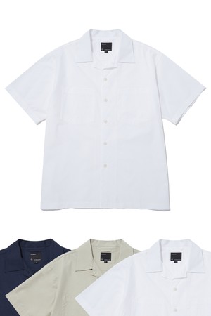 plumb 1/2 shirt (white)