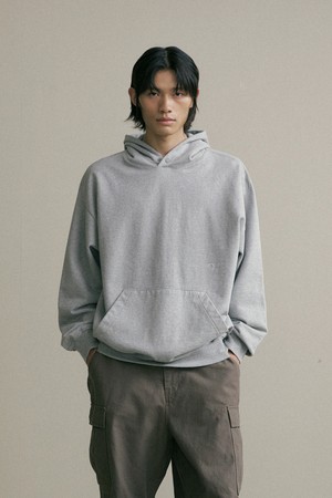 jumbo sweat hoodie (gray)