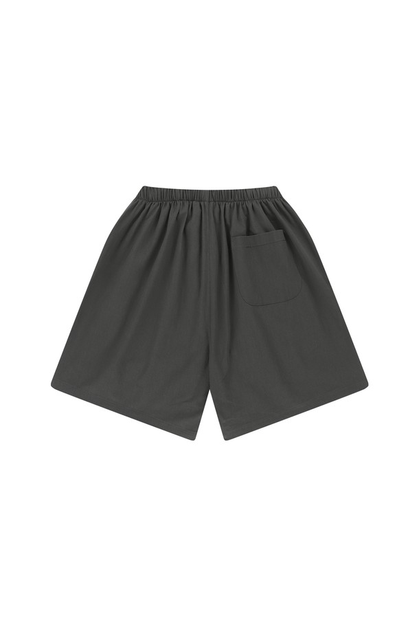 ENDOOR - 하프팬츠 - Uniform chino shorts (dark gray)