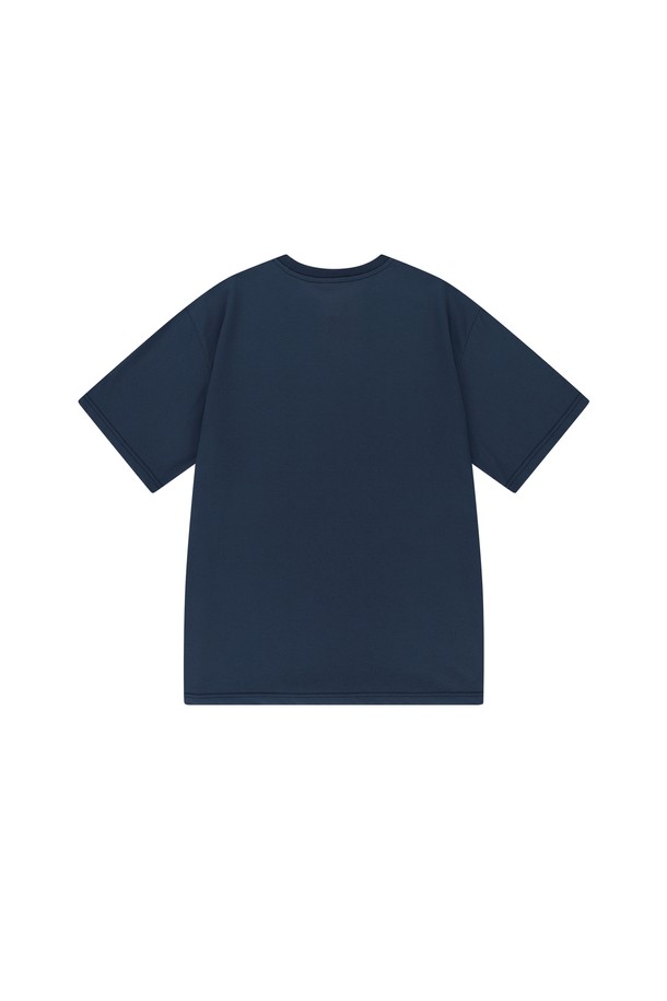 ENDOOR - 반팔티셔츠 - Supima premium 1/2 T-shirt (navy)