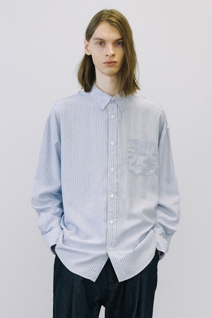 Soft stripe shirt (blue stripe)