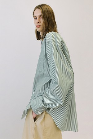 Piano over shirt (green stripe)