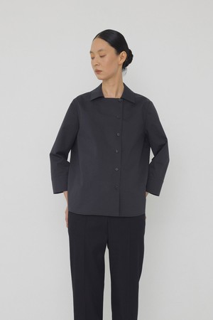 Balanced navy cotton shirt