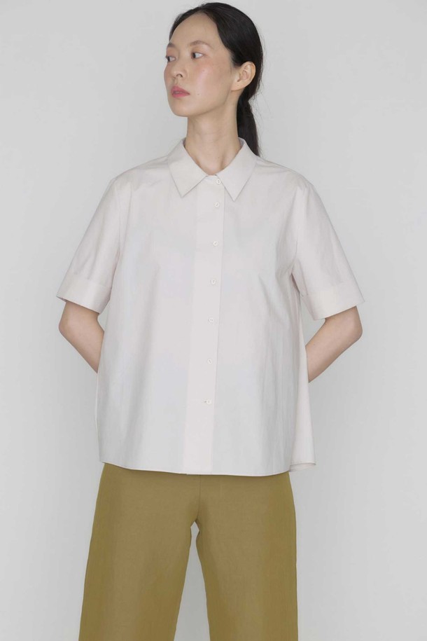 manuelle et guillaume - 셔츠 - New summer work shirt grey_리오더