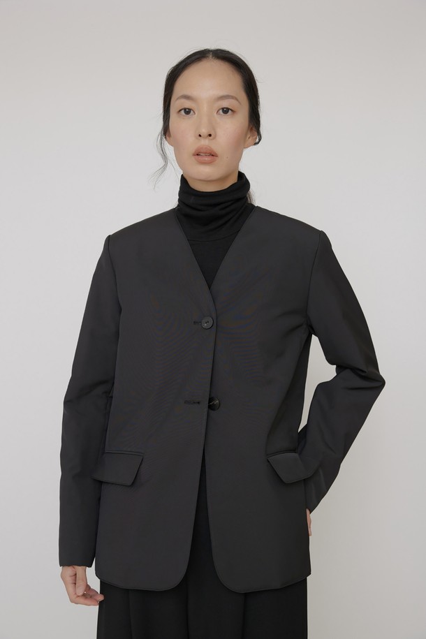 manuelle et guillaume - 자켓 - Padded warm jacket black