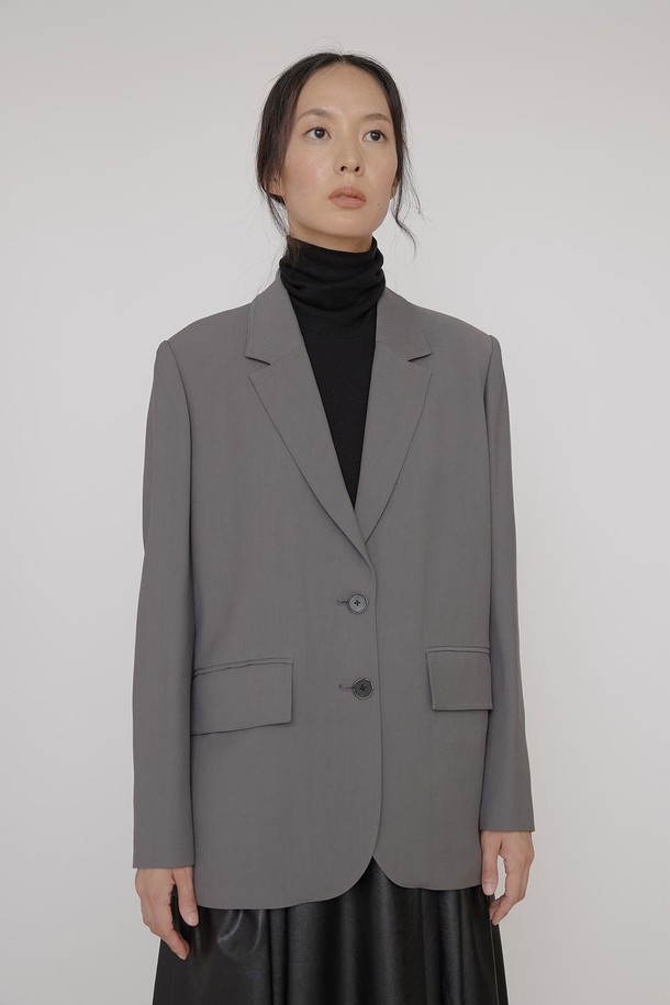 manuelle et guillaume - 자켓 - Le gris classic blazer