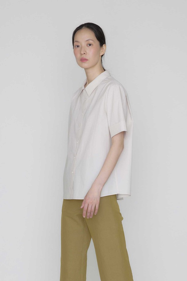 manuelle et guillaume - 셔츠 - New summer work shirt grey_리오더