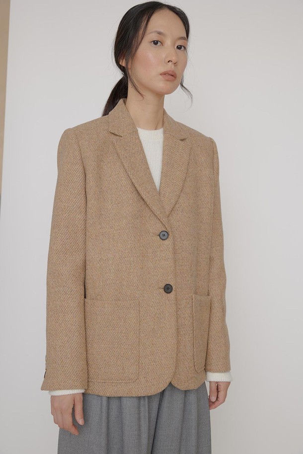 manuelle et guillaume - 자켓 - Italian wool tweed jacket