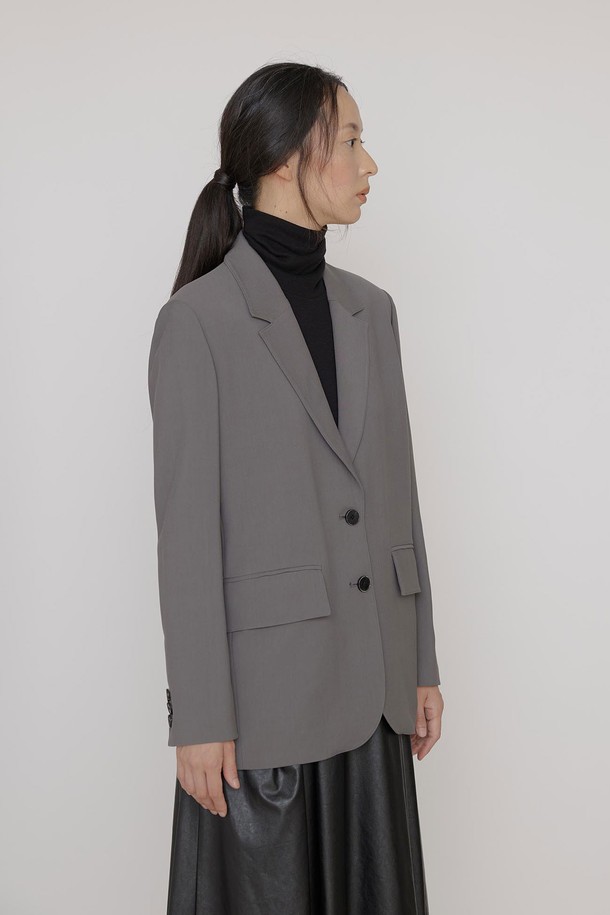 manuelle et guillaume - 자켓 - Le gris classic blazer