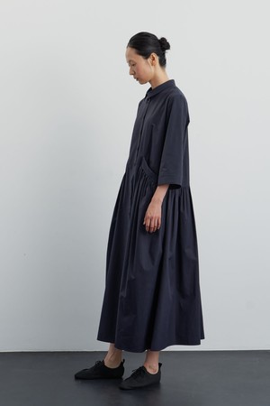 Manu cotton light dress navy