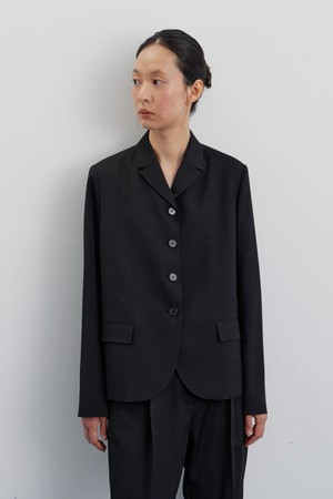 Poise wool jacket black