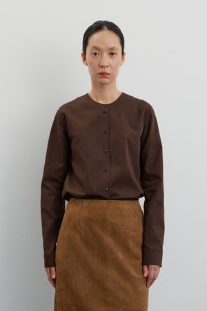 Compose warm shirt brown