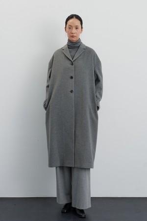 Le gris comport wool coat