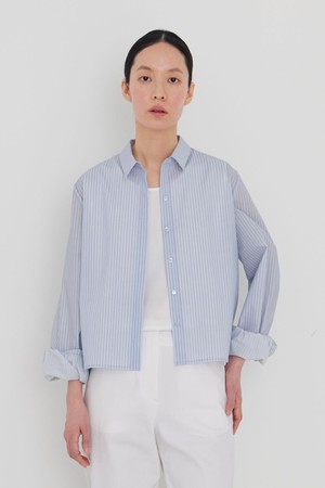 Light cotton stripe shirt