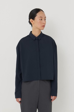 Light modern shirt deep navy