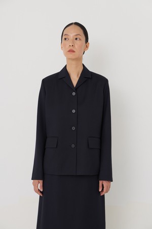 Refined Wool Jacket Ink navy
