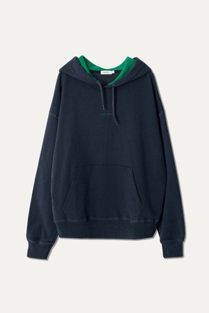 배색 후드 (남성용)