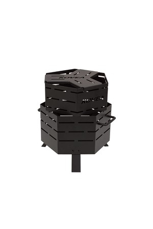 코베아 헥사 아이언 화로대 S / 미니멀 감성 불멍 세트