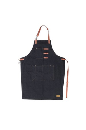 스노우라인 데님 앞치마