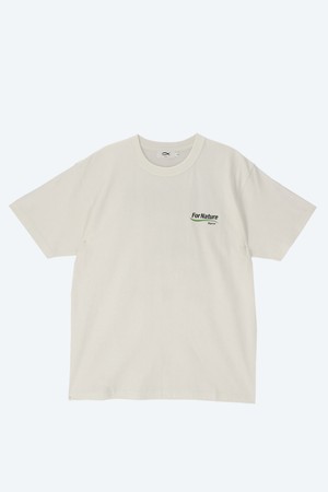 네이쳐 프린트 티셔츠 화이트