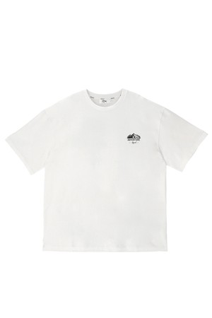 [남녀 공용 ] 마운틴 하이라이트 티셔츠 화이트