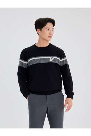 남성 골프 보더 라운드 방풍 풀오버 VMKTOA01_BK_NOCOLOR-a