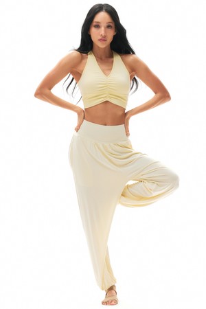 Airy Harem Pants | 7colors_IVORY-a