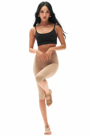 Core Capri Leggings | 4colors_BEIGE-a