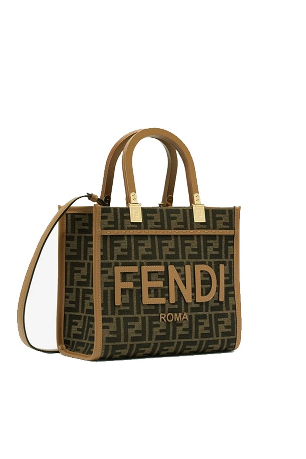 FENDI - 토트백 - 펜디 썬샤인 스몰 자카드 백/8BH394 ALVY F1GE3