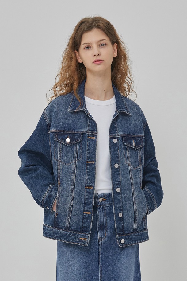 RYUL+WAI: - 자켓 - DENIM CLASSIC TRUCKER JACKET INDIGO