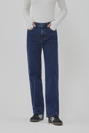 DENIM CLASSIC BIO WASHING PANTS DEEP INDIGO