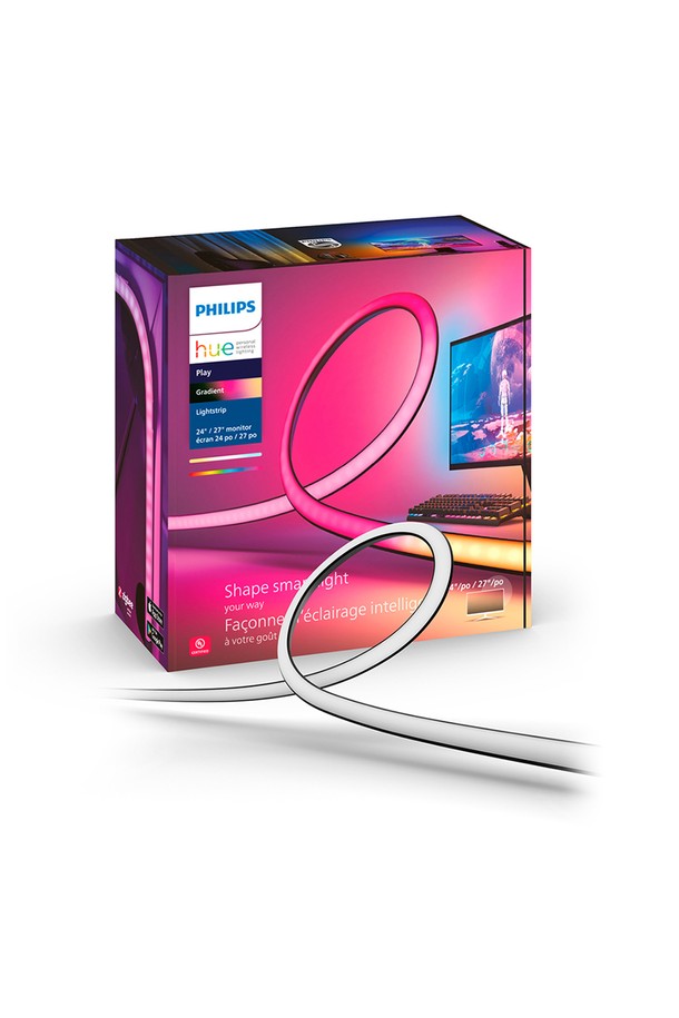 Philips Hue - 퍼니쳐/라이팅 - 필립스 휴 플레이 그라디언트 PC 모니터 라이트스트립 32-34인치