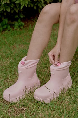 루비 스트링 미들 레인 부츠_R0007(PINK)
