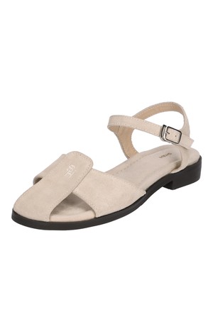 카일리 소가죽 스트랩 샌들(LIGHT BEIGE)_S1225