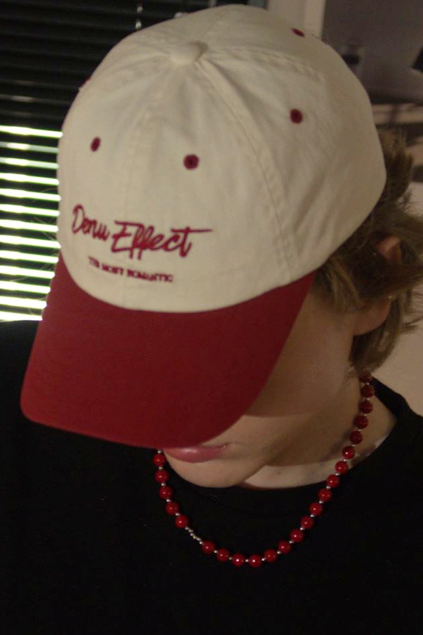 DENU - 모자 - effect Ball Cap [Red]