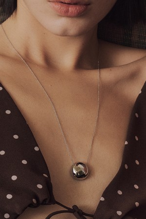 [이시영 착용]pebble pendant Necklace