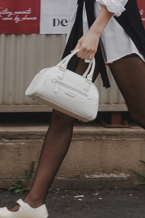 Poku bowling bag [White]