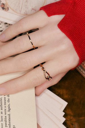 Twisted Layered Ring (SET)