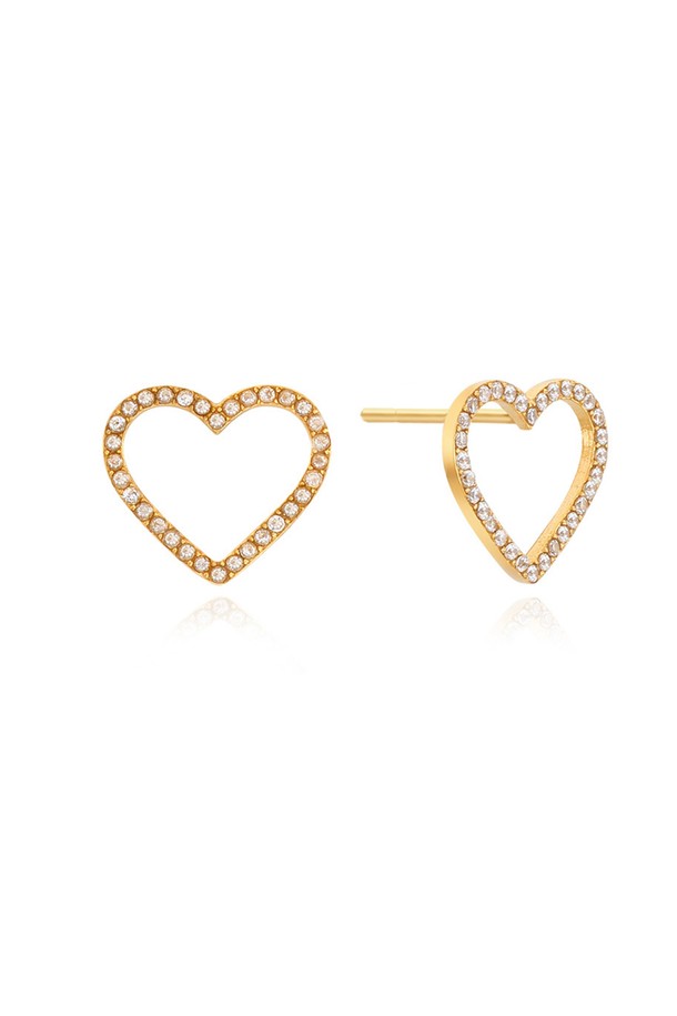 DENU - 귀걸이 - [sv925]Sweet heart earring